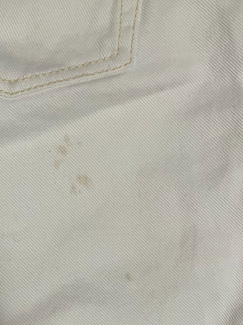 Abercrombie & Fitch Women's 100% cotton white capris size 4 - Picture 6 of 6